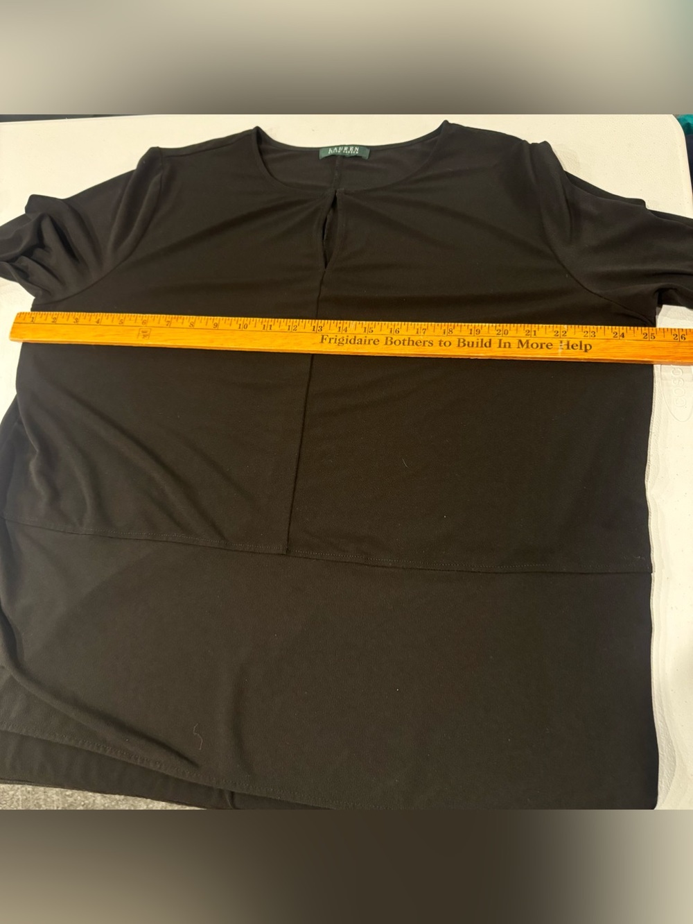 Women’s Black Lauren Ralph Lauren Blouse Preppy - Picture 8 of 9